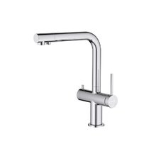 Смеситель Aquatek Европа AQ1385CR для кухонной мойки, с функцией подачи питьевой воды, цвет хром