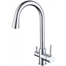 Смеситель для кухонной мойки Aquatek с подключением к фильтру, цвет хром, AQ1085CR