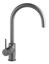 Смеситель Azario Tasco AZ-151644307 для кухонной мойки, серый гранит