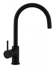 Смеситель Azario Tasco AZ-151644334 для кухонной мойки, черный