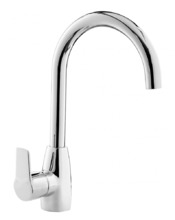 Смеситель Azario Enzo AZ-15714431 для кухонной мойки, хром