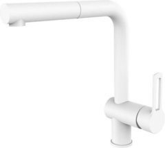 Смеситель Paffoni Ringo RIN185BO для кухонной мойки, белый