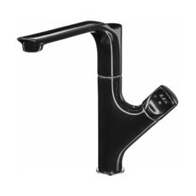 Смеситель для кухни E.C.A Myra 104518063EX, черный