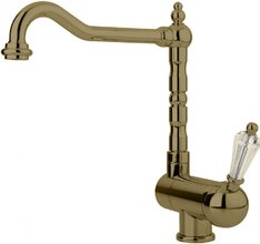 Смеситель Cezares VINTAGE-LLPM2-02-Sw для кухни, бронза, ручки Swarovski