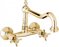 Смеситель Cezares LORD-LLP-03 для кухни, золото