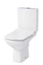 Напольный унитаз Cersanit CARINA NEW CLEAN ON S-KO-CAR011-3/5-COn-S-DL-w, крышка микролифт, безободковый