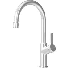 Смеситель Damixa Eclipse 310722000 для кухонной мойки, с двухрежимным регулируемым аэратором , хром