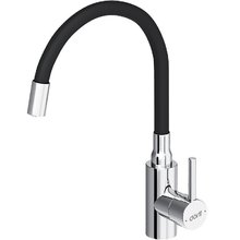 Смеситель для кухни Dorff Logic D3007622, с гибким изливом, черный матовый