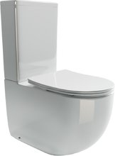 Напольный безободковый унитаз Ceramicanova Metropol CN4001 Rimless, крышка микролифт