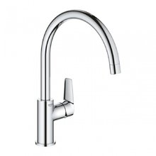 Смеситель Grohe BauEdge 31367001 для кухонной мойки, высокий излив