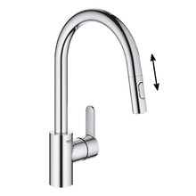 Смеситель для кухни Grohe Eurostyle Cosmopolitan 31482003, с выдвижной лейкой, хром