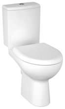 Напольный безободковый унитаз Cersanit Nature S-KO-NTR011-3/5-COn-DL-w, крышка микролифт