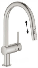 Смеситель Grohe Minta 32321DC2 для кухонной мойки, с выдвижным изливом