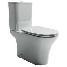 Напольный унитаз Ceramicanova с бачком Fortuna CN9001 Rimless, безободковый, крышка микролифт, белый