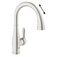 Смеситель Grohe Parkfield 30215DC0 для кухонной мойки, суперсталь