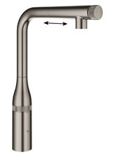 Смеситель Grohe Essence SmartControl 31615AL0 для кухонной мойки, темный графит матовый