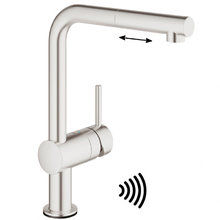 Смеситель Grohe Minta 31360DC1 кухонный для мойки, суперсталь