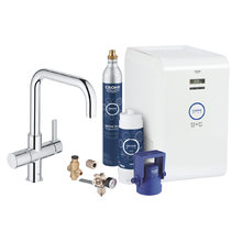 Смеситель для кухни Grohe Blue Home 31324001, с функциями фильтрования и газирования воды