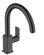 Смеситель Hansgrohe Vernis Shape 71871670 M35 для кухонной мойки, матовый черный