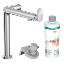 Смеситель Hansgrohe Aqittura 76802000, для кухонной мойки, с функцией фильтрации и минерализации, хром
