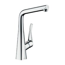 Смеситель Hansgrohe Metris M71, Eco, для кухонной мойки, цвет хром, 14782000