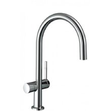 Кухонный смеситель Hansgrohe Talis M54, 72805000, с запорным вентилем, хром
