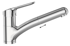 Смеситель Ideal Standard Ceraflex BC143AA для кухонной мойки, хром