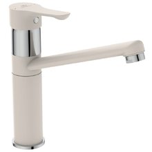 Смеситель Ideal Standard Ceraplan III Alpha для кухонной мойки, бежевый/хром, BC813Q9