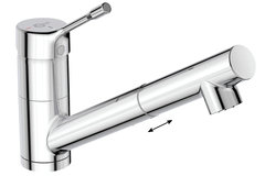 Смеситель Ideal Standard Ceralook BC294AA для кухонной мойки, хром глянцевый