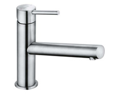 Смеситель Kludi Steel 44850F860 для кухонной мойки, нержавеющая сталь, хром