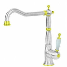 Смеситель Migliore Oxford 18260 для кухни - хром/золото