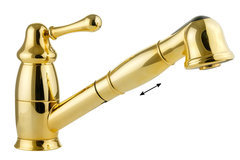 Смеситель Migliore Maya 18273 для кухни - золото