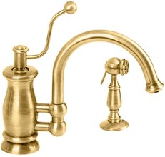 Смеситель Migliore Vivaldi 18288 для кухни, золото, для кухни с выдвижной лейкой