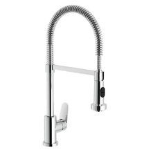 Смеситель Nobili Blues BS101300/3CR, для кухни, гибкий излив, цвет хром