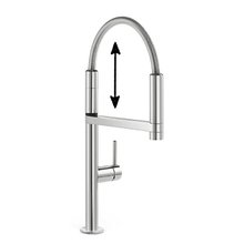 Смеситель для кухни Nobili Move MV92300/50CR, с выдвижным изливом, цвет хром