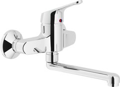 Смеситель Nobili Hera HE24115CR для кухни, настенный монтаж