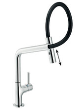 Смеситель для кухни Nobili Lamp MP119400CR, с выдвижным изливом, цвет хром