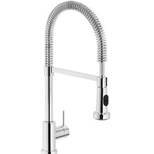 Смеситель Nobili Live LV00300/3IX, для кухни, гибкий, цвет нержавеющая сталь