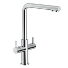 Смеситель Nobili Acquerelli AQ93823/3VCR для кухни, с каналом для питьевой воды, цвет хром