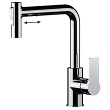 Смеситель Remer Energy EY81M для кухонной мойки, с вытяжным изливом, цвет хром