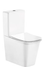 Унитаз-компакт безободковый Ceruttispa Arno, крышка микролифт, CT7838