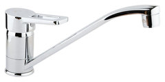 Смеситель Timo Junior Inox 1903F chrome для кухонной мойки