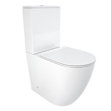 Унитаз-компакт Ceruttispa Bella CT8709 безободковый, сиденье с микролифтом, белый