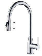 Смеситель для кухни Timo Saona 2336/00FL с выдвижным изливом, хром