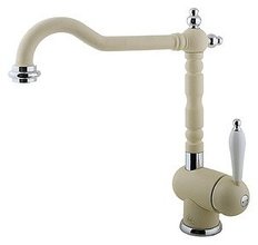 Смеситель Timo Morea 2406F champagne для кухонной мойки