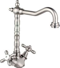 Смеситель для кухни Timo Ritz 0143F silver