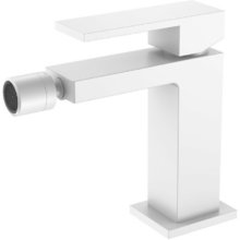 Смеситель для биде Boheme Qubic 476-MW, цвет Matt White