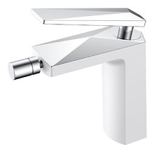 Смеситель Boheme Venturo 376-W для биде, белый, хром