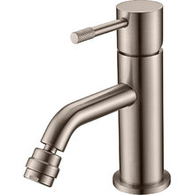 Смеситель для биде Boheme Uno, PVD покрытие, цвет никель, 466-NB