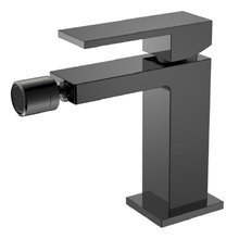 Смеситель Boheme Qubic для биде, Shine Gun Metall, 476-SGM